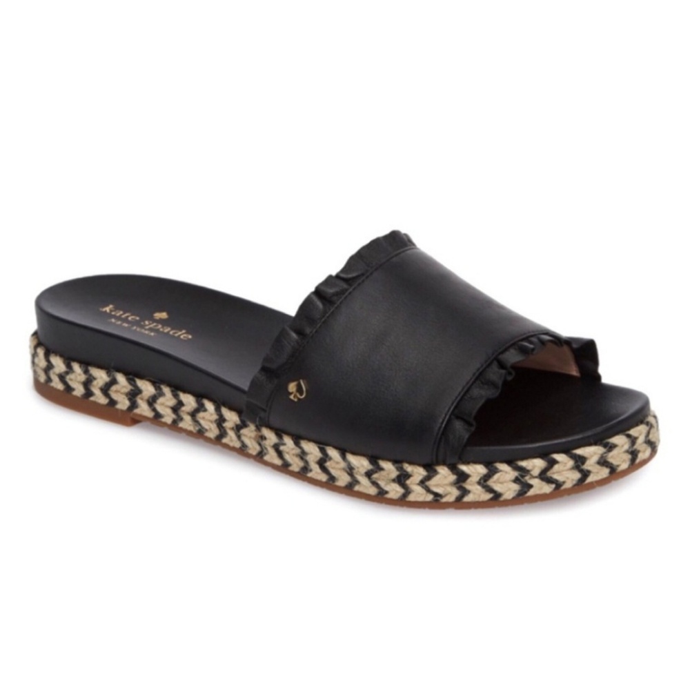 Kaye Spade Black Zahara Sandals